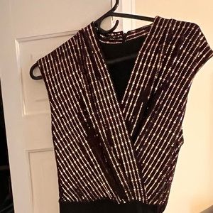 R&M Richard’s sequined jumpsuit